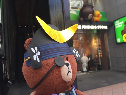 仙台店に突撃！熊のLINEストア仙台店の開店に並んでみたよ！